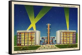 Westinghouse Westinghouse Electric Building. New York World's Fair 1939.-null-Framed Stretched Canvas