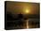 Westlake with Chineese Pavillon During Sunset, China-Ryan Ross-Stretched Canvas