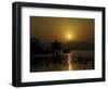 Westlake with Chineese Pavillon During Sunset, China-Ryan Ross-Framed Photographic Print