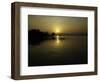 Westlake with Chineese Pavillon During Sunset, China-Ryan Ross-Framed Photographic Print