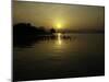 Westlake with Chineese Pavillon During Sunset, China-Ryan Ross-Mounted Photographic Print