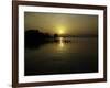 Westlake with Chineese Pavillon During Sunset, China-Ryan Ross-Framed Photographic Print