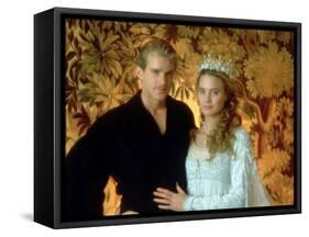 Westley and Buttercup Portrait-null-Framed Stretched Canvas