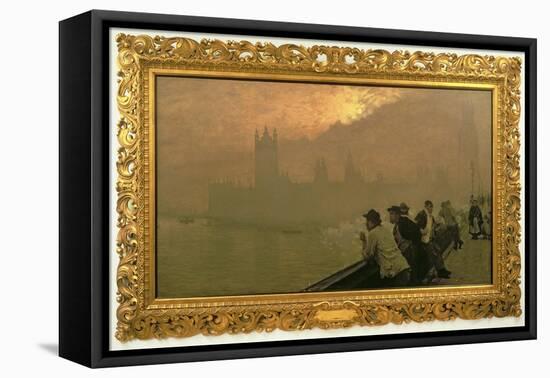 Westminster, 1878-Giuseppe De Nittis-Framed Stretched Canvas