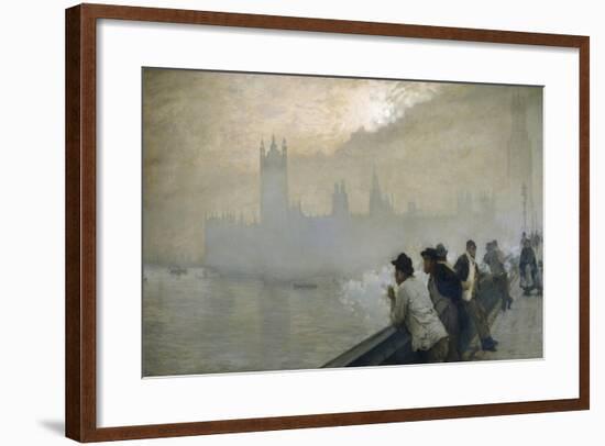 Westminster, 1878-Giuseppe De Nittis-Framed Giclee Print