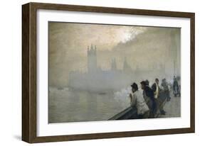 Westminster, 1878-Giuseppe De Nittis-Framed Giclee Print