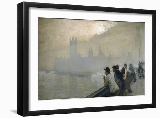 Westminster, 1878-Giuseppe De Nittis-Framed Giclee Print