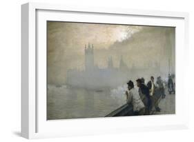 Westminster, 1878-Giuseppe De Nittis-Framed Giclee Print