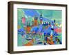 Westminster, 2007-Clive Metcalfe-Framed Giclee Print