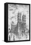'Westminster Abbey', 1890-Hume Nisbet-Framed Stretched Canvas