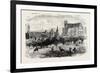 Westminster Abbey and Hall in the 15th Century-null-Framed Giclee Print