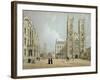 Westminster Abbey and Hospital, from 'London as it Is', Engraved and Published by the Artist, 1842-Thomas Shotter Boys-Framed Giclee Print