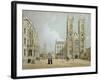 Westminster Abbey and Hospital, from 'London as it Is', Engraved and Published by the Artist, 1842-Thomas Shotter Boys-Framed Giclee Print