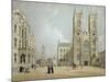 Westminster Abbey and Hospital, from 'London as it Is', Engraved and Published by the Artist, 1842-Thomas Shotter Boys-Mounted Giclee Print