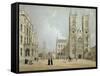 Westminster Abbey and Hospital, from 'London as it Is', Engraved and Published by the Artist, 1842-Thomas Shotter Boys-Framed Stretched Canvas