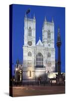 Westminster Abbey at Night, Westminster, London, England, United Kingdom, Europe-Stuart Black-Stretched Canvas