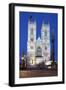 Westminster Abbey at Night, Westminster, London, England, United Kingdom, Europe-Stuart Black-Framed Photographic Print