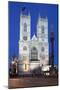 Westminster Abbey at Night, Westminster, London, England, United Kingdom, Europe-Stuart Black-Mounted Photographic Print