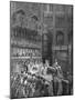 Westminster Abbey - Confirmation of Westminster Boys by Doré-Gustave Dore-Mounted Giclee Print