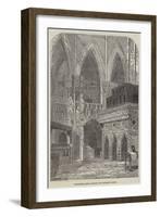 Westminster Abbey, Edward the Confessor's Chapel-John Wykeham Archer-Framed Giclee Print