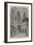 Westminster Abbey, Edward the Confessor's Chapel-John Wykeham Archer-Framed Giclee Print