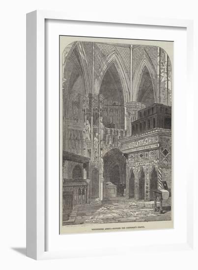 Westminster Abbey, Edward the Confessor's Chapel-John Wykeham Archer-Framed Giclee Print