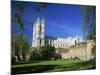 Westminster Abbey, from Dean's Yard, London, England-Alan Copson-Mounted Photographic Print