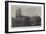 Westminster Abbey, from the Dean's Garden-null-Framed Giclee Print