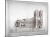 Westminster Abbey from the North-West, London, 1805-Charles Middleton-Mounted Giclee Print