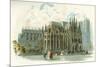 Westminster Abbey in the 19th Century-Charles Wilkinson-Mounted Giclee Print