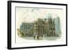 Westminster Abbey in the 19th Century-Charles Wilkinson-Framed Giclee Print