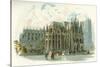 Westminster Abbey in the 19th Century-Charles Wilkinson-Stretched Canvas