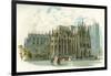 Westminster Abbey in the 19th Century-Charles Wilkinson-Framed Giclee Print