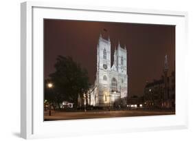 Westminster Abbey in the City of Westminster, London, England-David Bank-Framed Photographic Print