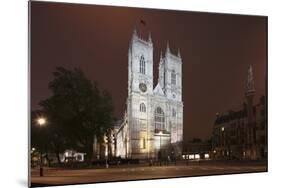 Westminster Abbey in the City of Westminster, London, England-David Bank-Mounted Photographic Print