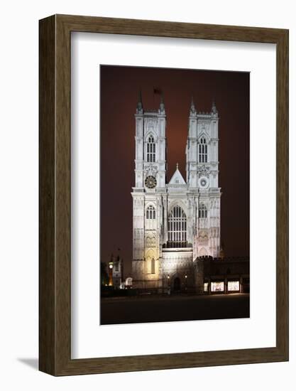 Westminster Abbey in the City of Westminster, London, England-David Bank-Framed Photographic Print