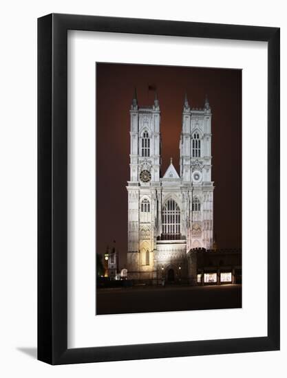 Westminster Abbey in the City of Westminster, London, England-David Bank-Framed Photographic Print