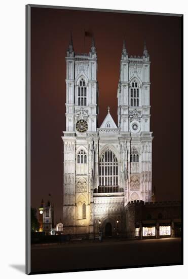 Westminster Abbey in the City of Westminster, London, England-David Bank-Mounted Photographic Print