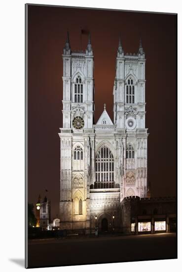 Westminster Abbey in the City of Westminster, London, England-David Bank-Mounted Photographic Print