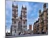 Westminster Abbey (Left) and Broad Sanctuary Building (Right), Westminster, London-Felipe Rodriguez-Mounted Photographic Print