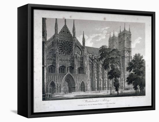 Westminster Abbey, London, 1804-Samuel Rawle-Framed Stretched Canvas