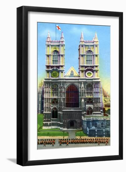 Westminster Abbey, London, 20th Century-null-Framed Giclee Print