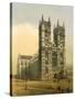 Westminster Abbey, London, C1870-WL Walton-Stretched Canvas