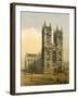 Westminster Abbey, London, C1870-WL Walton-Framed Giclee Print