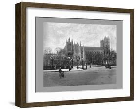 Westminster Abbey, London, c1900-FGO Stuart-Framed Photographic Print