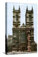 Westminster Abbey, London, Early 20th Century-J Beagles & Co-Stretched Canvas