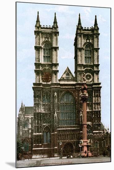 Westminster Abbey, London, Early 20th Century-J Beagles & Co-Mounted Giclee Print