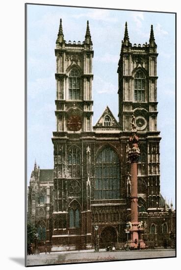 Westminster Abbey, London, Early 20th Century-J Beagles & Co-Mounted Giclee Print