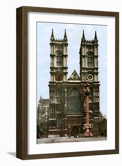 Westminster Abbey, London, Early 20th Century-J Beagles & Co-Framed Giclee Print