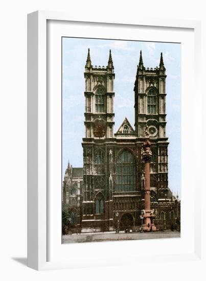 Westminster Abbey, London, Early 20th Century-J Beagles & Co-Framed Giclee Print